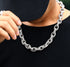 Fully Iced 15MM Icy Rolo Chain