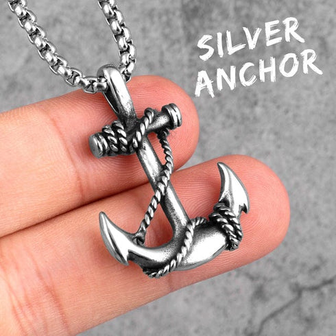 Anchor Pendant Necklace