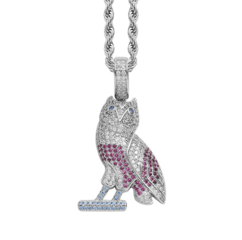 Drake OVO Owl Pendant Necklace