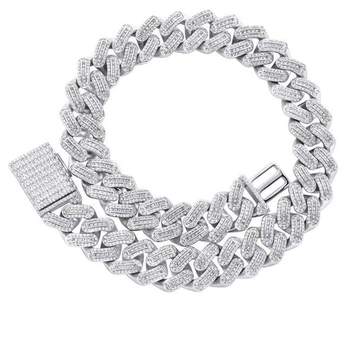 Exotic Baguette Cuban Chain