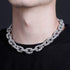 VVS Jewelry Gold/Silver 17mm Thicc AF Micropave Miami Cuban Chain