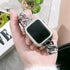 VVS Jewelry Cuban Apple Watch Band + FREE Case