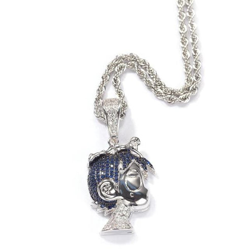VVS Jewelry "LIL UZI VERT" Pendant + Chain