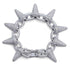 Gold/Silver Rivet Spike Bracelet