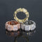 Fully Iced Baguette Rings