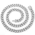 6mm/8mm Iced Out Miami Cuban Chain + FREE bracelet Bundle
