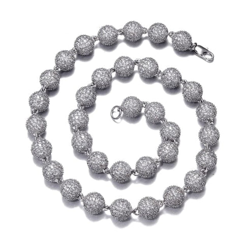 10MM Prong Beads Chain + FREE bracelet
