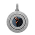 VVS Jewelry Custom Large Spinning Photo Pendant + Chain