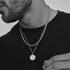 VVS Jewelry Compass Pendant Necklace