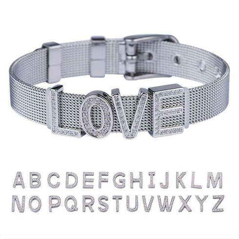 Frosty Custom Name Bracelet