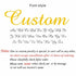 Custom Cursive Name Keychain
