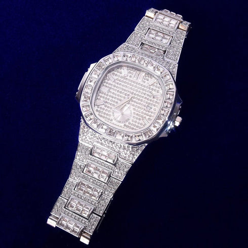 Relogio Masculino Square Baguette Watch