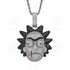 Icy Rick & Morty Pendant Chain