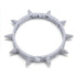 Micro pave Spike Bangle Bracelet