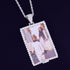 VVS Jewelry Custom Photo Square Medallion Chain
