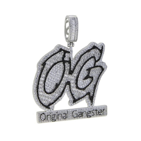 Iced Out "OG - Original Gangster" Pendant Chain