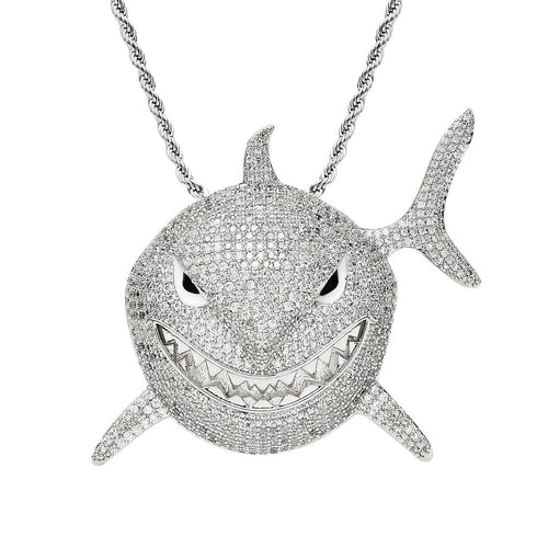 Shark 6IX9INE Bling Pendant Necklace