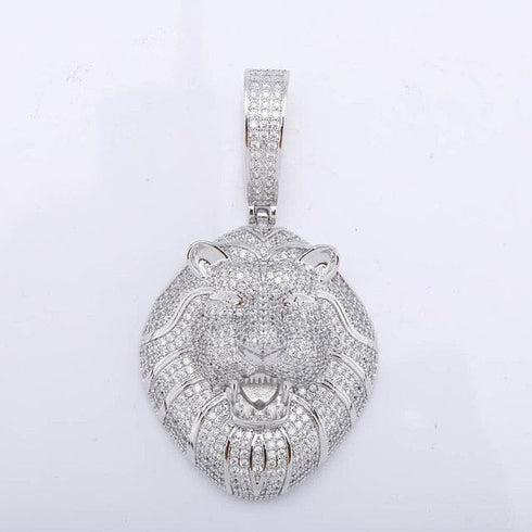 VVS Jewelry Fully Iced Lion's Head Chain