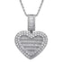 VVS Jewelry Custom Heart Locket Photo Chain