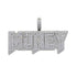 VVS Jewelry Iced Out "MONEY" Pendant Chain