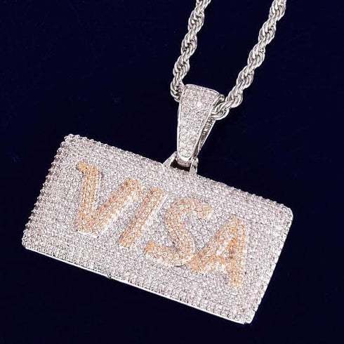 Micropave VISA Card Tag Chain