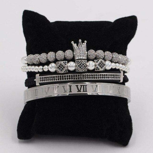 Royalty Bracelet Set + FREE Roman Bangle Today Only
