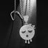 Sleepy Head Dripping Emoji Pendant + Chain