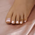 Adjustable Minimalist Beach Perfect Toe Rings