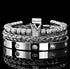 VVS Jewelry Fit For a King 3pc Gold Bangle Set