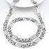 VVS Jewelry Flat Byzantine Chain +FREE Bracelet Bundle