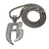 VVS Jewelry RUFF RYDERS Iced Pendant Curb Cuban Chain
