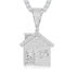 VVS Moissanite S925 Silver Trap House