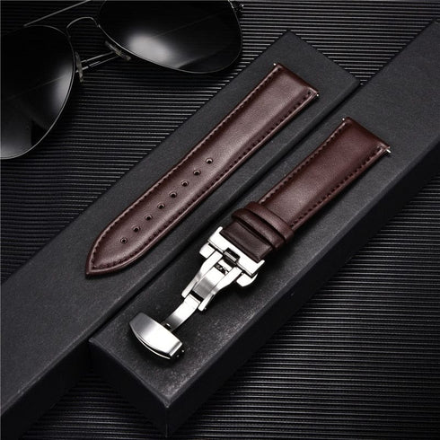 Smooth Calfskin Leather Watchstrap