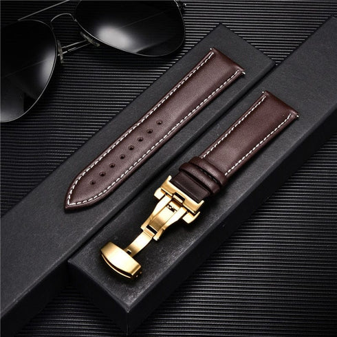 Smooth Calfskin Leather Watchstrap