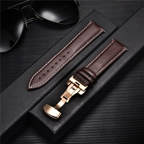 Smooth Calfskin Leather Watchstrap