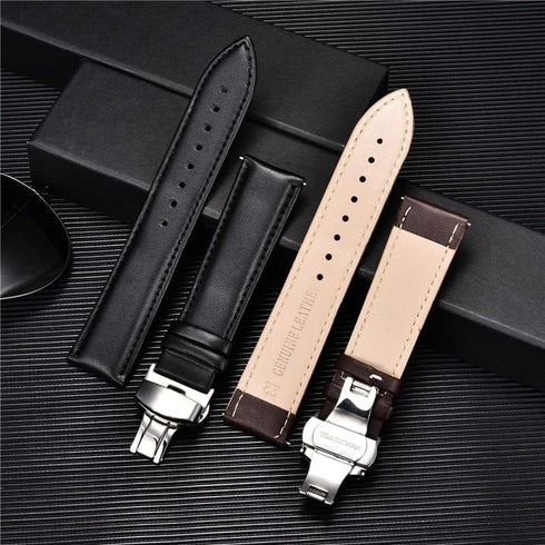 Smooth Calfskin Leather Watchstrap