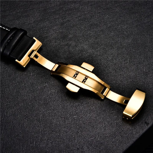 Smooth Calfskin Leather Watchstrap