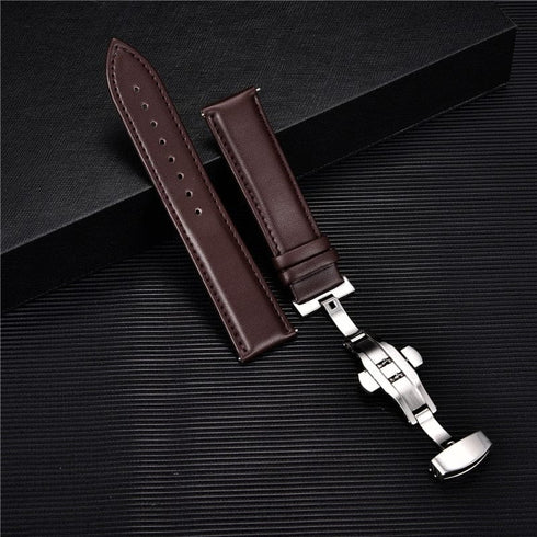 Smooth Calfskin Leather Watchstrap