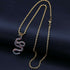 Snake 14k Gold Pendant Necklace