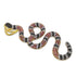 Snake 14k Gold Pendant Necklace