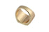 Square Black/Gold/Silver Metal Ring