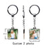 Custom Photo Keychain Heart-Shaped