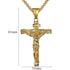 Stainless Steel INRI Crucifix Pendant Chain