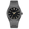 VVS Jewelry Frosted Signature Baron's Black Stardust Watch