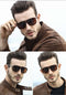 Stuntin' Black Square Frame Oversized Sunglasses