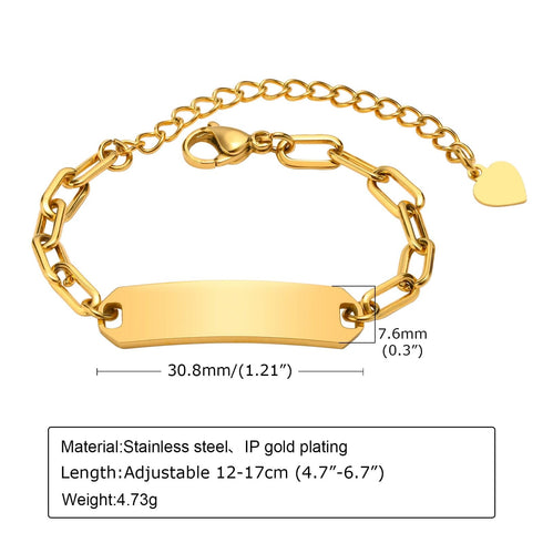 VVS Custom Baby Name Bracelet