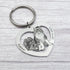 Custom Name and Photo Keychain Pet Jewelry