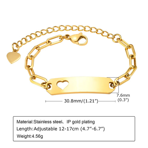 VVS Custom Baby Name Bracelet