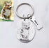 Custom Name and Photo Keychain Pet Jewelry