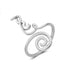 Spiral Retro Adjustable Toe Ring